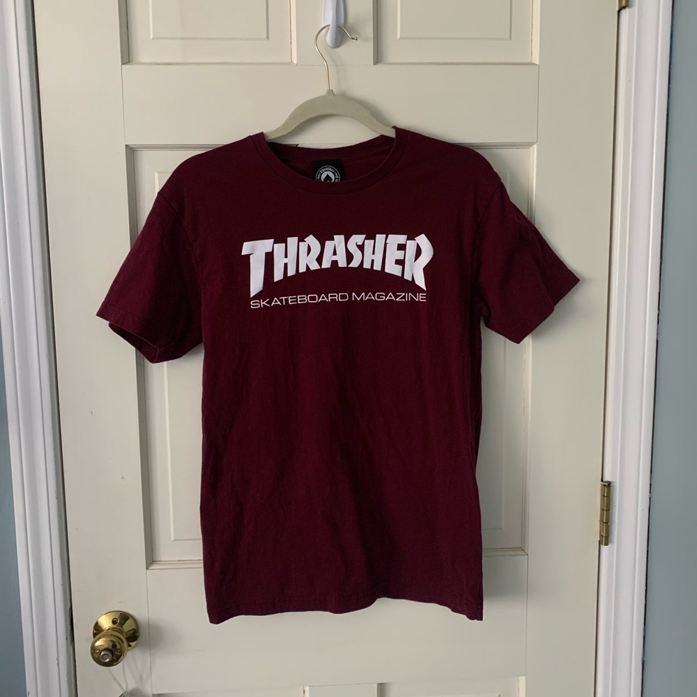 Maroon Thrasher T-Shirt